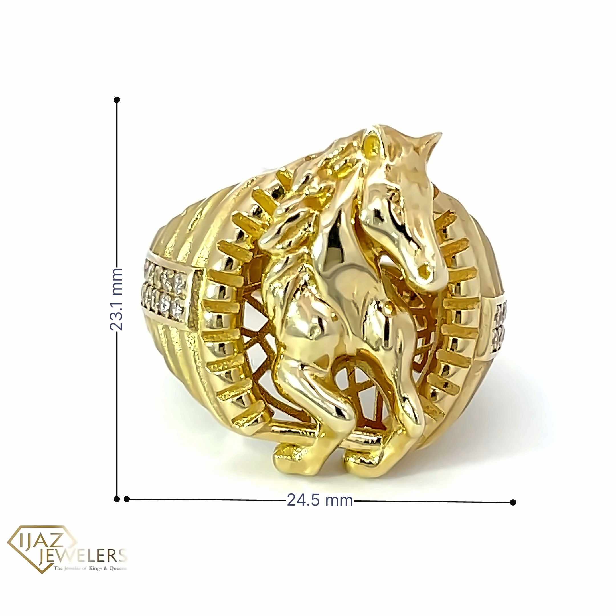 アクセサリー Atease HORSE SHOE RING 10K GOLD F4B53C1B-FA9F-4060-8877-