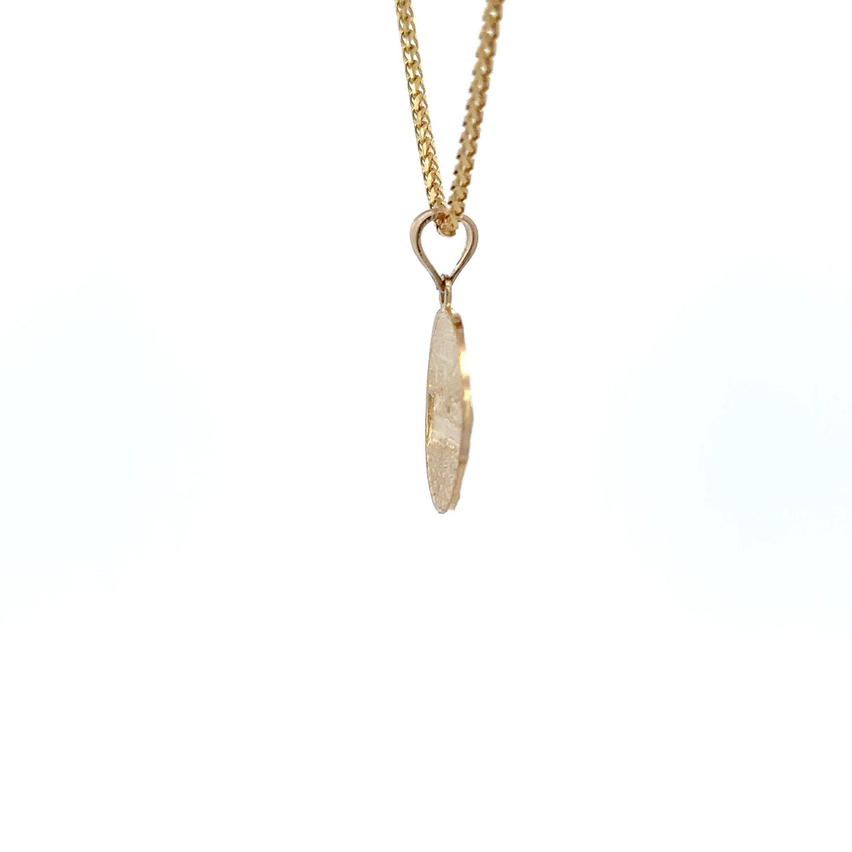 10K Gold Two Tone Round Last Supper Charm – Ijaz Jewelers