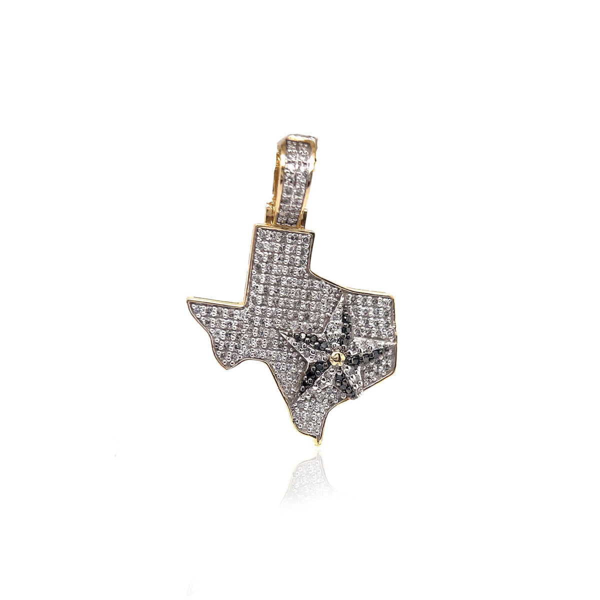 Diamond Texas Star Pendant Ijaz Jewelers