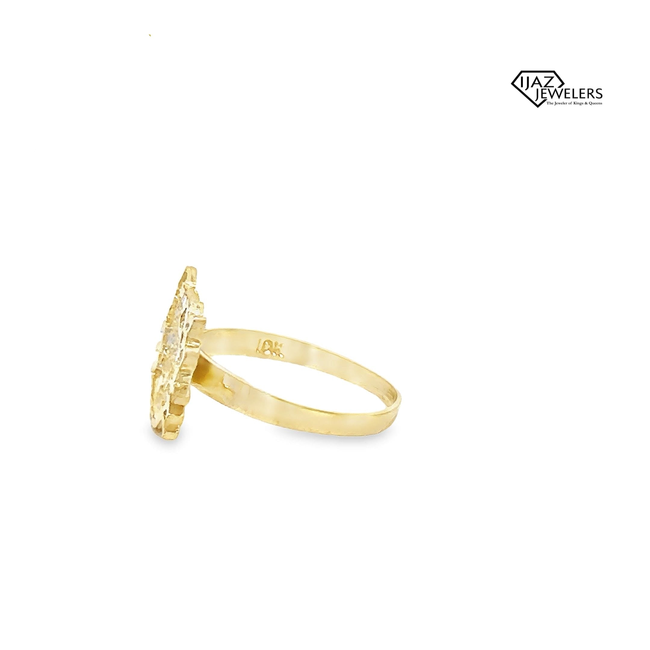 10K Gold Designer Cat Ring – Ijaz Jewelers