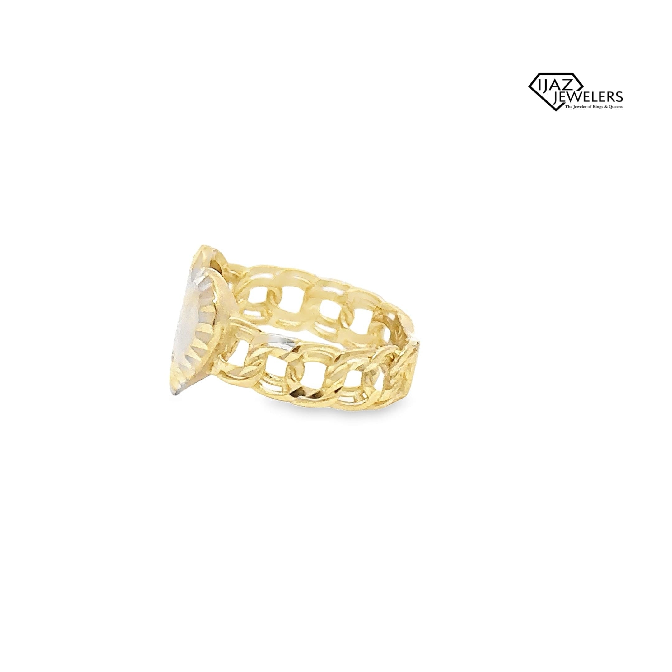 nao様♡14kgf Threads of Love Diamond Crossover Ring 1/4 ct tw 10K Yellow