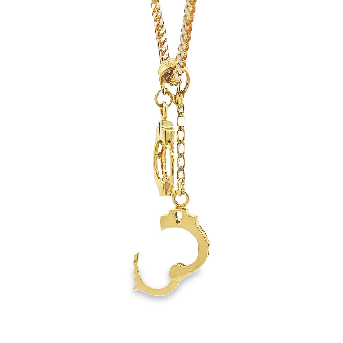 10K Gold 3D Handcuff Charm – Ijaz Jewelers