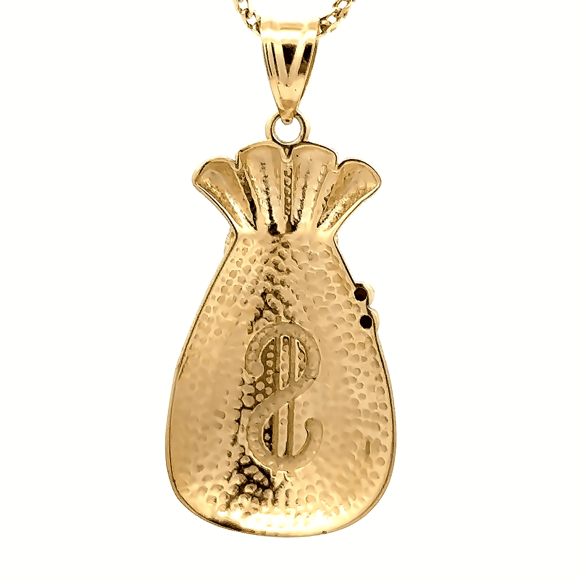 10K Gold Money Bag Charm – Ijaz Jewelers
