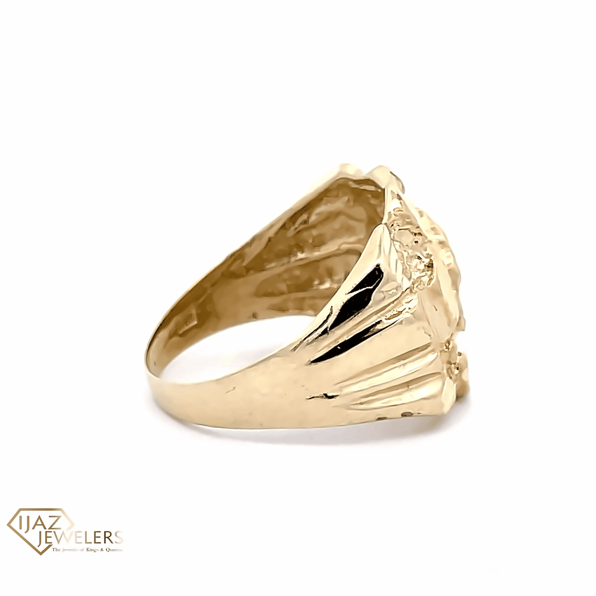 10k Gold Nugget Ring Ijaz Jewelers