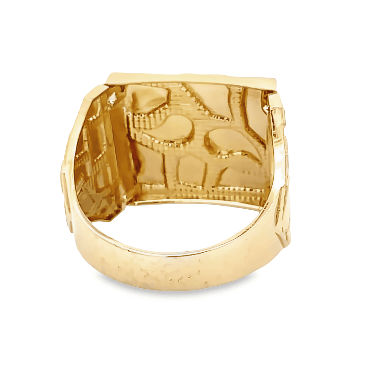 10k Gold Nugget Ring Ijaz Jewelers