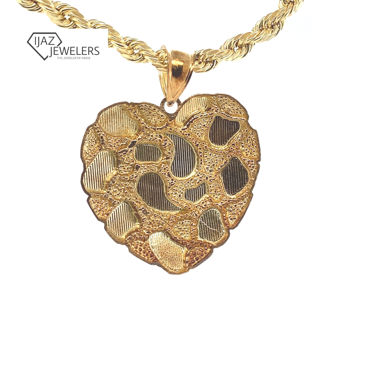 Nugget heart pendant Clearance
