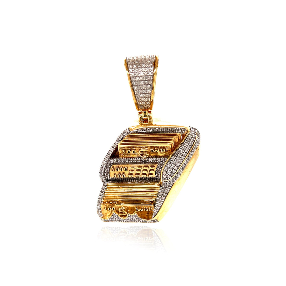 Diamond Money Counter Machine Pendant – Ijaz Jewelers